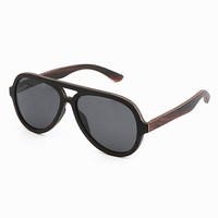 Hdl — lunettes de soleil polarisées en bambou, accessoire de mode tendance et populaire, grain de bois, nouvelle collection 2022