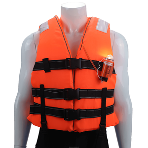 <span class=keywords><strong>Gilet</strong></span> <span class=keywords><strong>de</strong></span> <span class=keywords><strong>sauvetage</strong></span> pour sports nautiques, logo personnalisable, haute qualité, fabrication directe, flottabilité 75N, tissu Oxford, certifié CE, réfléchissant - Product Image 5