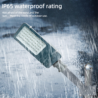 Lampadaires LED extérieurs étanches haute puissance AC 220V, indice de protection IP65, lampadaires routiers, lampadaires sur poteau, en tailles 50W, 100W, 150W