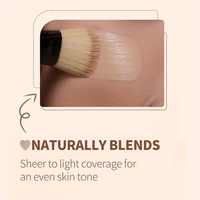 Crème de fond de teint en gros, marque privée, texture soyeuse luxueuse, mate, imperméable, longue tenue, couvrance totale, contrôle du sébum