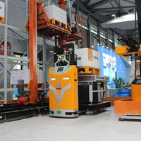 Venta al por mayor de China, 2000kg, 3m, Robot Industrial EFORK, carretilla elevadora AGV inteligente, carretilla autónoma, transpaleta