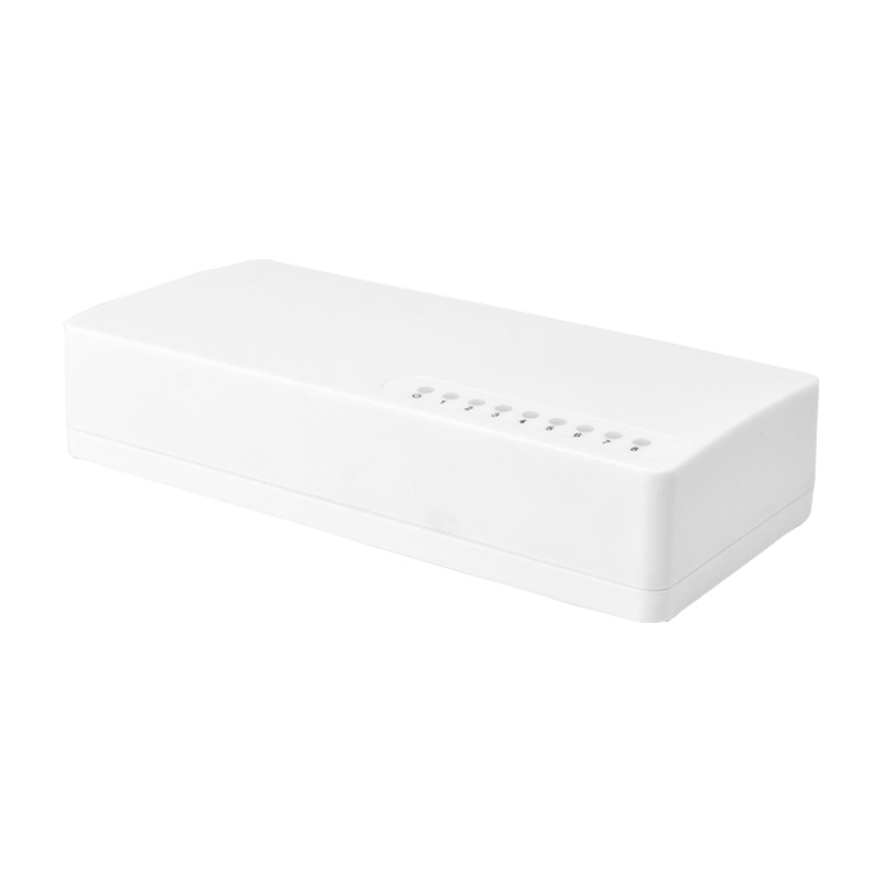 Заводская цена 8x10/100 м RJ45 сетевой Неуправляемый коммутатор Ethernet 8 порт