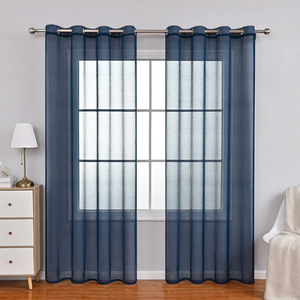 Rideaux transparents blancs modernes Rideaux tissés bon marché pour la maison Hôtel Café Élégant pour le salon - Product Image 6