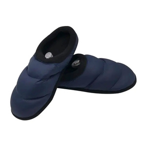 Pantofole per la <span class=keywords><strong>casa</strong></span> per il tempo libero semplici personalizzate <span class=keywords><strong>blu</strong></span> Navy <span class=keywords><strong>da</strong></span> uomo con fodera trapuntata superiore trapuntata - Product Image 5
