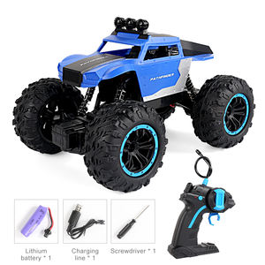 Vehículo Todoterreno RC de Alta Potencia con Sistema 4WD, Luces Nocturnas Brillantes, Neumáticos Resistentes al Desgaste, 25 Minutos de Autonomía para Carreras y Acrobacias al Aire Libre - Product Image 2