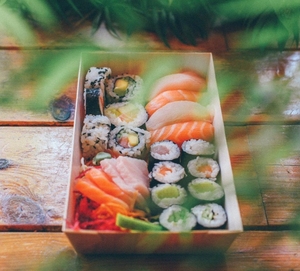 Caja <span class=keywords><strong>de</strong></span> Madera <span class=keywords><strong>de</strong></span> Diferentes Tamaños para Sushi, Queso, Bizcocho Frito, Ostras Crudas, <span class=keywords><strong>Mejillones</strong></span> - Product Image 4