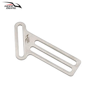 Hebilla de Fijación de Correa Lateral para BCD de Buceo Técnico, de Acero Inoxidable 316, con Borde Biselado en Forma de T, Estilo Japonés, KEEP DIVING - Product Image 5