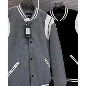 2026 New Style Retro <b>Baseball</b> <b>Jacket</b> <b>Men</b> Autumn Winter Fashion Brand Loose Casual <b>Jacket</b> Coat <b>Men</b> Custom Wholesale - Product Image 1