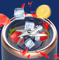Post-workout eiwit- en fruit-smoothies voor eigenaren van fitnessmerken Draadloze 6-blads krachtige draagbare elektrische blender