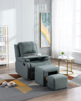 Hochwertiges Komfortables Wohnzimmer-Sofa Verstellbarer Einzelsessel Elektrischer Einzel-Relaxsessel Sofa-Set Möbel Relaxsessel