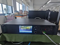 Modulador IP a Analógico 64 en 1 con Pantalla, Dispositivo de Conversión de Señal Multicanal