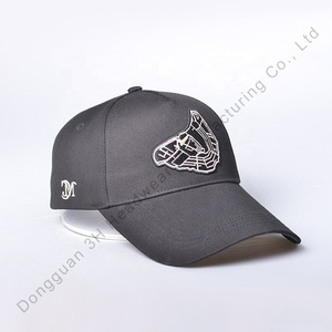 Yüksek kaliteli açık 5 Panel kavisli ağız tasarım nakış logosu spor Gorras özel uzun fatura beyzbol şapkaları - Product Image 6