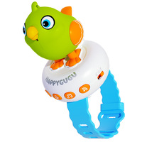 Goo Goo Bird, Juguete Educativo Inteligente con Control por Voz, Inducción, Rompecabezas, para Niños, con Cambio de Color, Reloj, Aprendizaje y Conversación, de Plástico