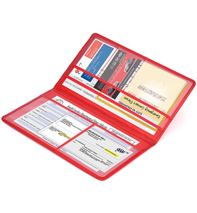 Organizador multiusos <span class=keywords><strong>de</strong></span> documentos y tarjetas <span class=keywords><strong>de</strong></span> seguridad para coche, soporte <span class=keywords><strong>de</strong></span> documentos para automóvil, gran oferta - Product Image 1