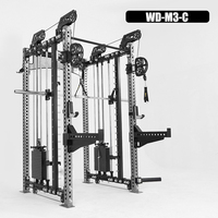 Máquina Smith de Uso Comercial WENDY Fitness, Máquina Smith de Expansión Infinita para Entrenamiento de Fuerza