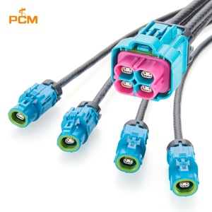 Cable divisor Ethernet automotriz 4 en 1 impermeable H-MTD x4 para kit de desarrollo NVIDIA AGX <span class=keywords><strong>Thor</strong></span> para conducción autónoma en vehículos - Product Image 1