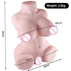 Erkekler İçin En Çok Satan Seks Bebeği Gerçek Dokunuşlu Erkek Mastürbasyon Yarım Vücut Bebek Büyük Göğüslü Vajinal Anal Çift Kanallı Yetişkin Bebek - Product Image 1