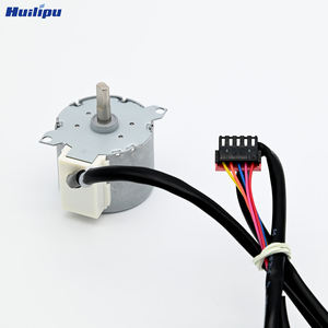 มอเตอร์สเต็ปมอเตอร์ขนาดเล็กแม่เหล็กถาวร4เฟสของ huilipu มอเตอร์พัดลม DC 12V มีความแม่นยำสูง - Product Image 1