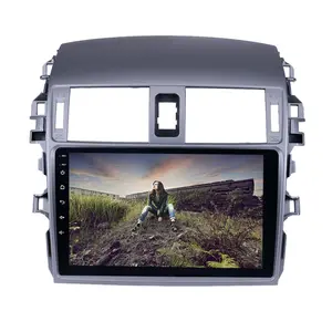 Reproductor Multimedia de Radio para coche Android 2.5D de <span class=keywords><strong>9</strong></span> pulgadas para Toyota Corolla E140/150 2008 2009 2010 2011 2012 2013 navegación GPS ESTÉREO - Product Image 1