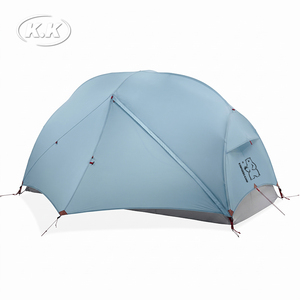 Tente de randonnée ultralégère imperméable en nylon Ripstop 20D Kawagebo Kamp (KK) 1,07 kg / 2,36 lb pour 1 personne - Product Image 3