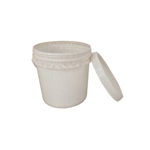 Produits d'oeufs de haute qualité de 1/2/3/4/5 gallons baignoires de paille de blé couleurs personnalisables confitures/conserves seau de stockage avec couvercle - Product Image 5