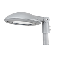 Lampe de rue LED à tête ronde de style européen en aluminium moulé sous pression 30w 40w 50w 60w 80w pour jardin