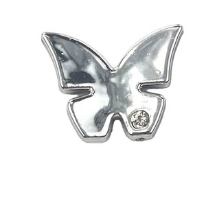 Diy Jewelry Accessories Heart <b>Bow</b> Butterfly Star Flower Rhinestone Charms Silver Grey Plastic Resin Party Hair <b>Clips</b> - Product Image 5