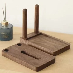 Wooden Desktop Tissue Box Beechwood Free Standing Multipurpose Home Use - Product Image 3