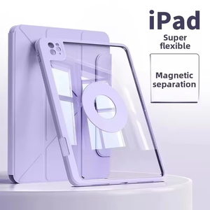 Étui de <span class=keywords><strong>protection</strong></span> magnétique pour <span class=keywords><strong>iPad</strong></span> <span class=keywords><strong>Air</strong></span> <span class=keywords><strong>4</strong></span> 5, <span class=keywords><strong>iPad</strong></span> Pro 11 (2021), tablettes 10.9, 10e et 11e génération, <span class=keywords><strong>Air</strong></span> 2, M3, M4, 11 pouces – Housses et étuis pour tablettes - Product Image 2