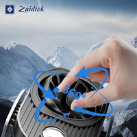 Mini lampe portable rechargeable USB à trois vitesses de vent, à clipser sur ceinture, pour extérieur, camping et voyage
