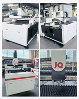 Mesin Pemotong Laser Fiber Mini JQLASER Berkualitas Tinggi 6060 1313, Harga Mesin Pemotong Laser Fiber Kecil untuk Logam 1500w 2000w 3000w