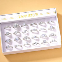 Bijoux en argent plaqué inspirés par des designers personnalisés, marque de bijoux en zircon, bijoux de fiançailles pour couple, bague ajustable pour les amoureux, Anillo Princesa