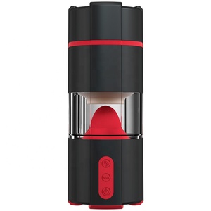 2020 Stroker doble vibración USB recargable hombre lamiendo masturbación Copa masturbador juguetes sexuales - Product Image 1