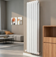 SLLS New50 Radiateur Colonne en Acier SL50 pour Chauffage Central Domestique Moderne, Radiateur Design Décoratif, Radiateur à Eau Chaude Vertical et Horizontal