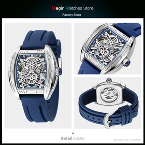 นาฬิกาข้อมือ MEGIR 8601 แฟชั่นผู้ชาย หรูหรา เรืองแสง กันน้ำ สไตล์ลำลอง สำหรับผู้ชาย - Product Image 5