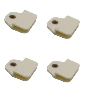 N53 Plastic Nylon <b>Clips</b> For Car Window Regulators PA66 Milky White Fasteners Auto Repair Replacement Parts - Product Image 3