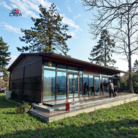 Maison conteneur écologique à structure démontable, maison mobile, abris de jardin, casas prefabricadas modernes