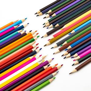 Crayons de couleur de qualité supérieure solubles dans l'eau 12/18/24/36/48 couleurs LOGO/couleur/emballage personnalisés Tube en <span class=keywords><strong>papier</strong></span> coloré Fournitures artistiques emballées - Product Image 6