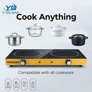 <span class=keywords><strong>Cuisinière</strong></span> à induction à double plaque en céramique de 2400 watts <span class=keywords><strong>Cuisinière</strong></span> réglable avec plaque chauffante solide - Product Image 6