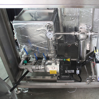 Nettoyeur à ultrasons industriel avec plateforme élévatrice électrique, système de filtration d'huile, nettoyeur à ultrasons automobile pour outils