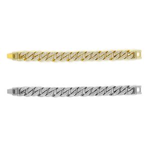 Collana Hip-hop Americana HY 14mm a Catena Cubana Full-Cut, Stile Streetwear Cool e Accattivante, con Grande Anello all'Estremità - Product Image 4