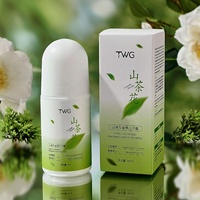 Déodorant anti-transpirant TWG RTS Camellia Roll-on 50ml, contrôle des odeurs, rafraîchissant, non collant, séchage rapide, lissant.