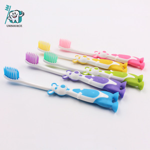 Cepillos de dientes para niños con diseño de animales de dibujos animados, cerdas suaves y coloridas, fácil agarre para niños, cepillo de dientes manual JSM-L247 - Product Image 2