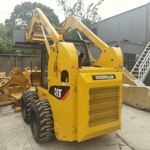 Livraison rapide de la chargeuse compacte Caterpillar CAT 246B d'occasion d'origine avec composant de moteur à noyau - Product Image 4