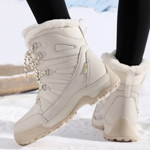Stivali da neve invernali peluche di cotone caldo scarpe antiscivolo antivento scarpe da <span class=keywords><strong>donna</strong></span> da <span class=keywords><strong>donna</strong></span> - Product Image 1