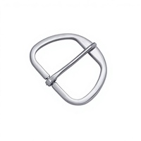 Boucle de sangle de ventre de cheval en acier inoxydable, boucle de cinch, accessoires de bride, accessoires de selle de grande taille 26031303