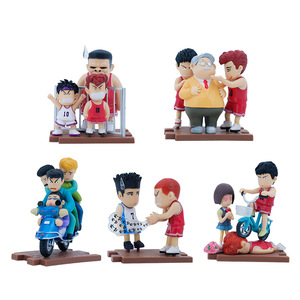 Figurines d'anime Slams Dunks Sakuragi's <span class=keywords><strong>Gang</strong></span> Kiyota Nobunaga Akagi Takenori Sakuragi Hanamichi Rukawa Kaede Haruko Akagi - Product Image 1