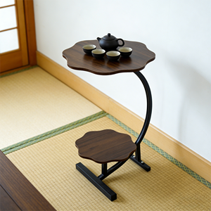Mesa Auxiliar Móvil para Café, Estilo Snack Nesting, para Sala de Estar, Dormitorio o Estudio - Product Image 1