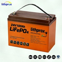 Batterie d'accessoires pour fauteuil roulant à technologie LFP avancée 24V100AH, économe en énergie, alimentation fiable pour scooter pour personnes handicapées, CE FCC UN38.3 OEM