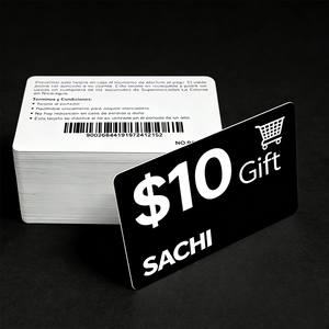 Tarjetas de Visita Magnéticas de PVC Impresas a Todo Color, Doble Cara, Tarjetas de Identificación - Diseños Personalizados Marca <span class=keywords><strong>Sachi</strong></span> - Regalo de $5 $10 $50 $100 - Product Image 1